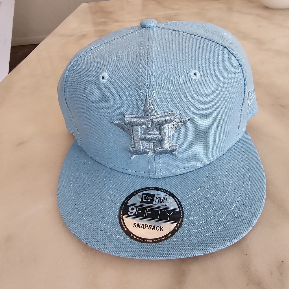 New Era Sky Blue Houston Astros Cap